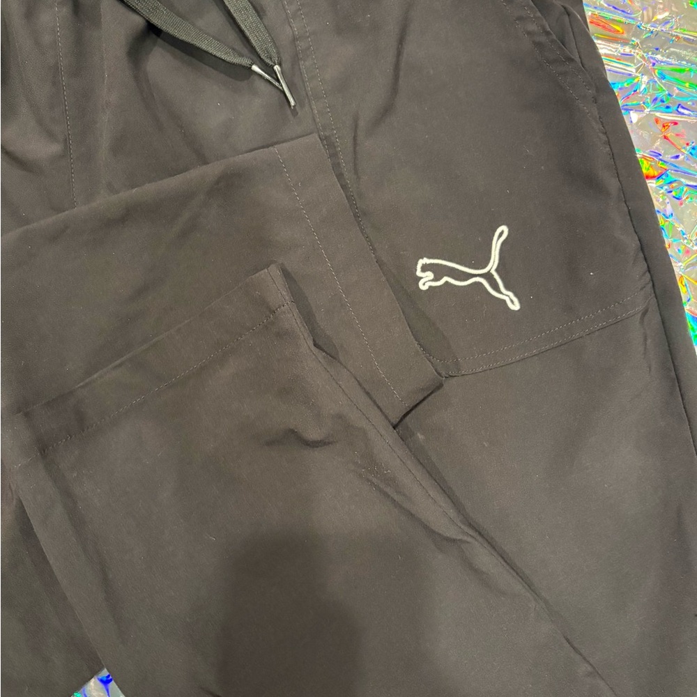 Puma Women's Black Track Pants - Picture 4 of 7